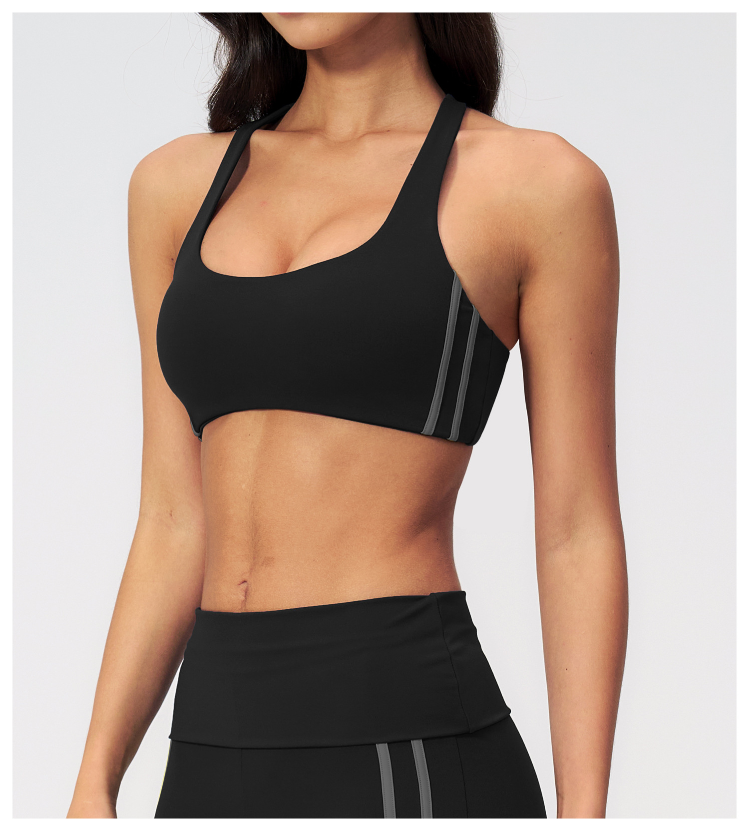 Quick Dry Underwear - Gym Bras Cross Shoulder Straps Sports