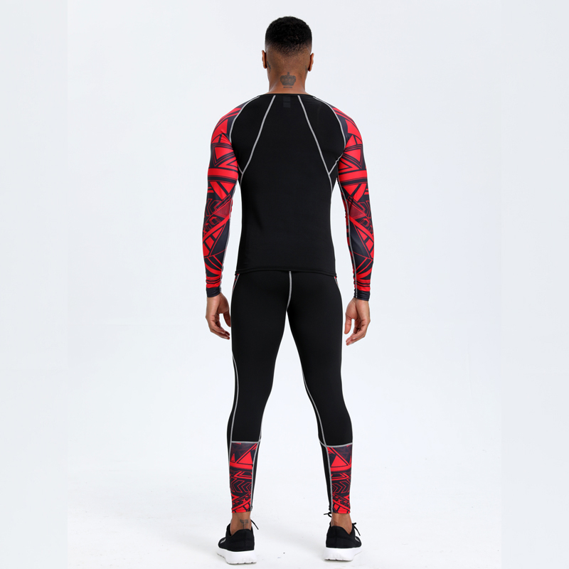 Men's PRO Sports Fitness Suit: - Compression Long Pant recension och pris