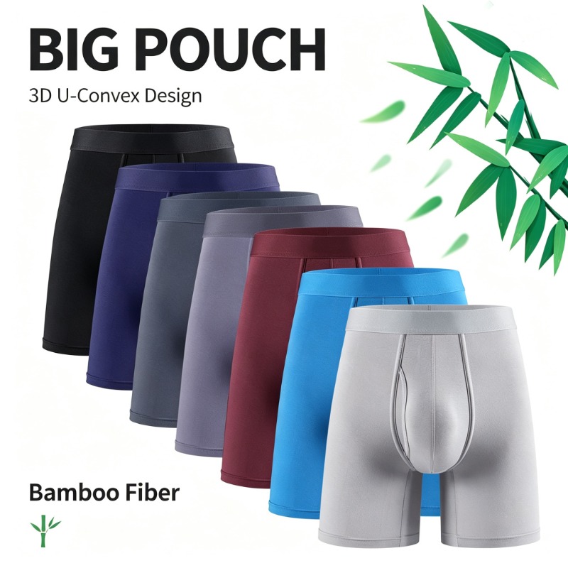 Big Pouch Men Bamboo Fiber Box - Bamboo Fiber Trunk recension och pris