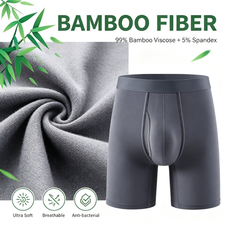 Big Pouch Men Bamboo Fiber Box - Bamboo Fiber Trunk recension och pris