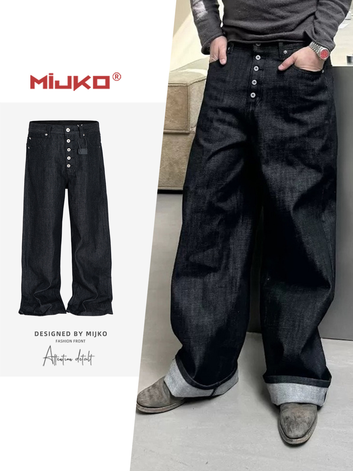 MIJKO High Street Cleanfit Dra - Levis Jeans 501 recension och pris