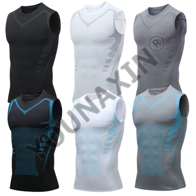 3 Pieces Men's Sleeveless T-Sh - T Shirt Tight Fit recension och pris